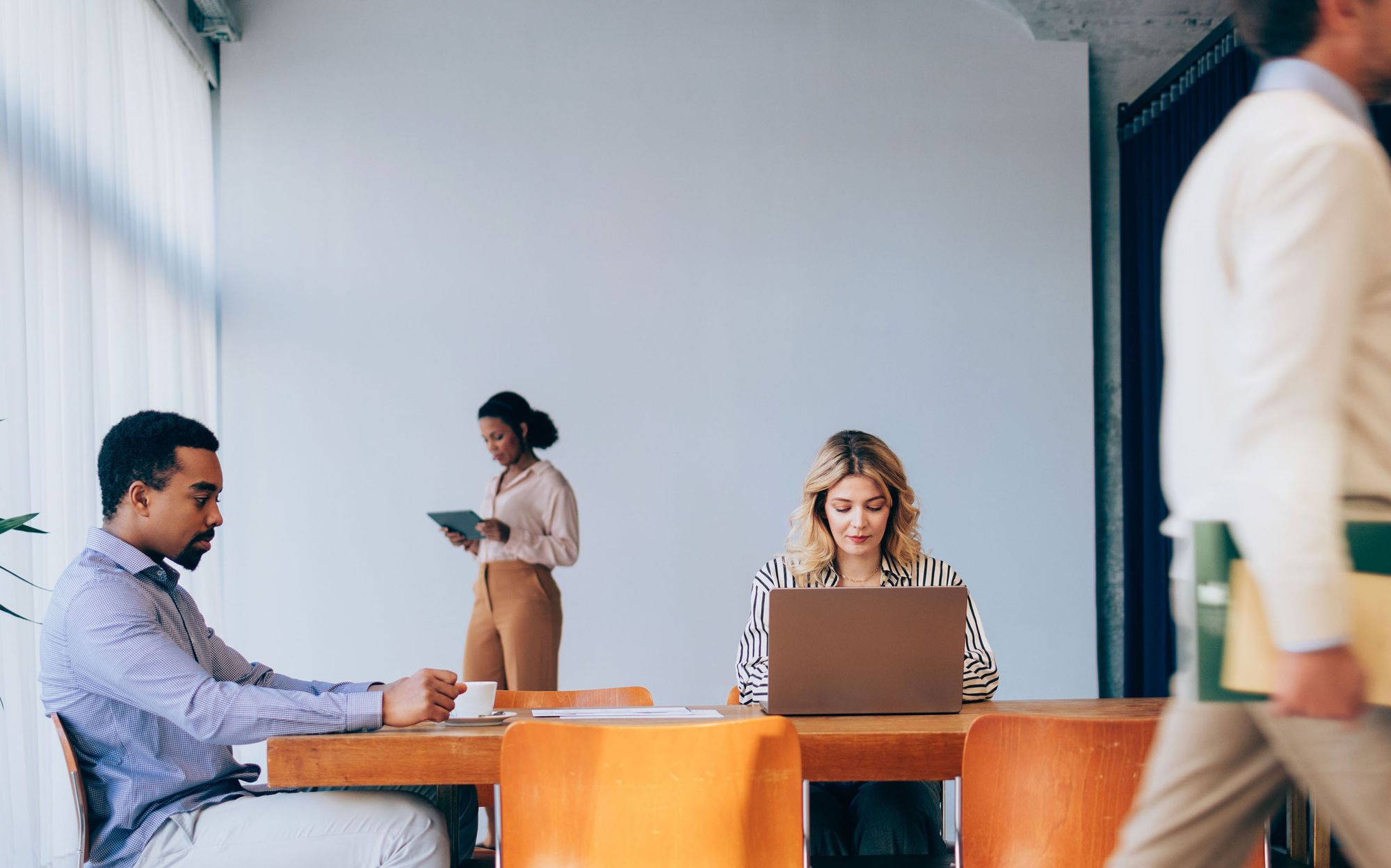 The King Connect team at work in the Birmingham office